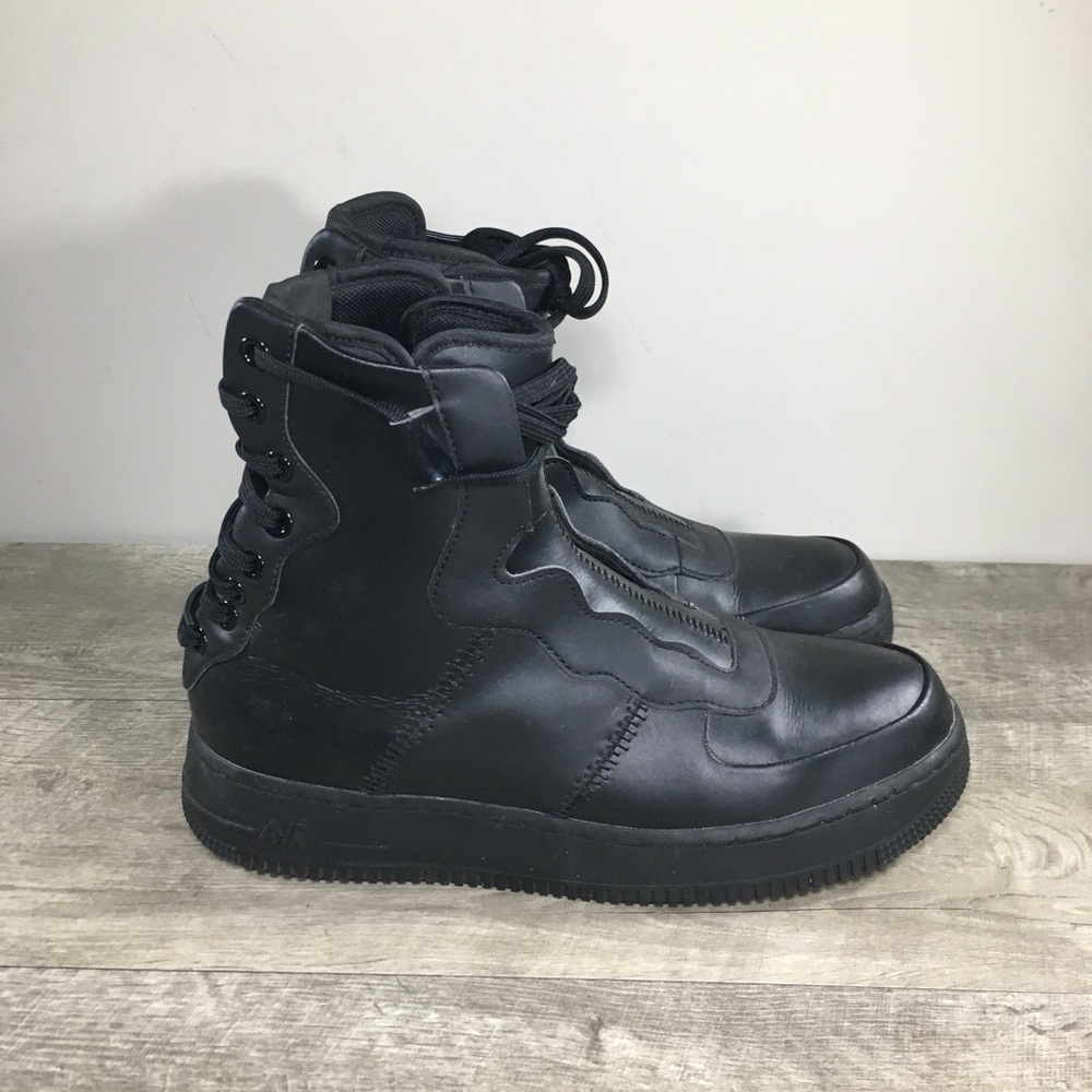 Nike Air Force 1 High Rebel XX A01525 Black Womens Sneakers Kicks Shoes Size 9.5